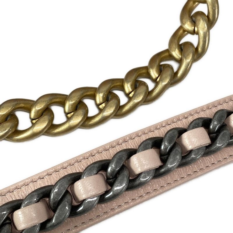 Chanel Shoulder Bag Chanel 19 As1160 Light Pink Metal Serial Plate / Chain