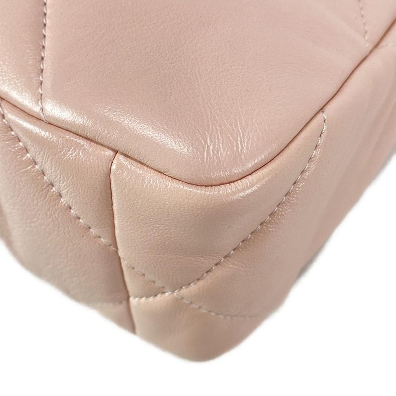 Chanel Shoulder Bag Chanel 19 As1160 Light Pink Metal Serial Plate / Chain