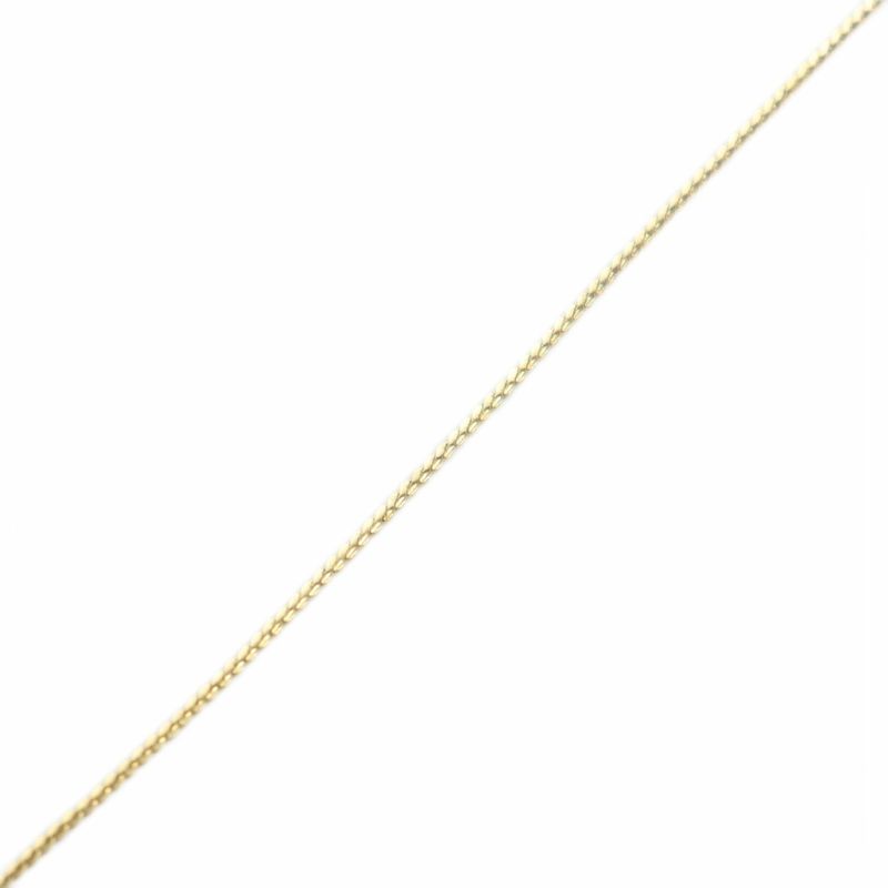 Christian DIOR Necklace Accessories Pendant Logo Stone Gold Color - GY11 MQ - OH