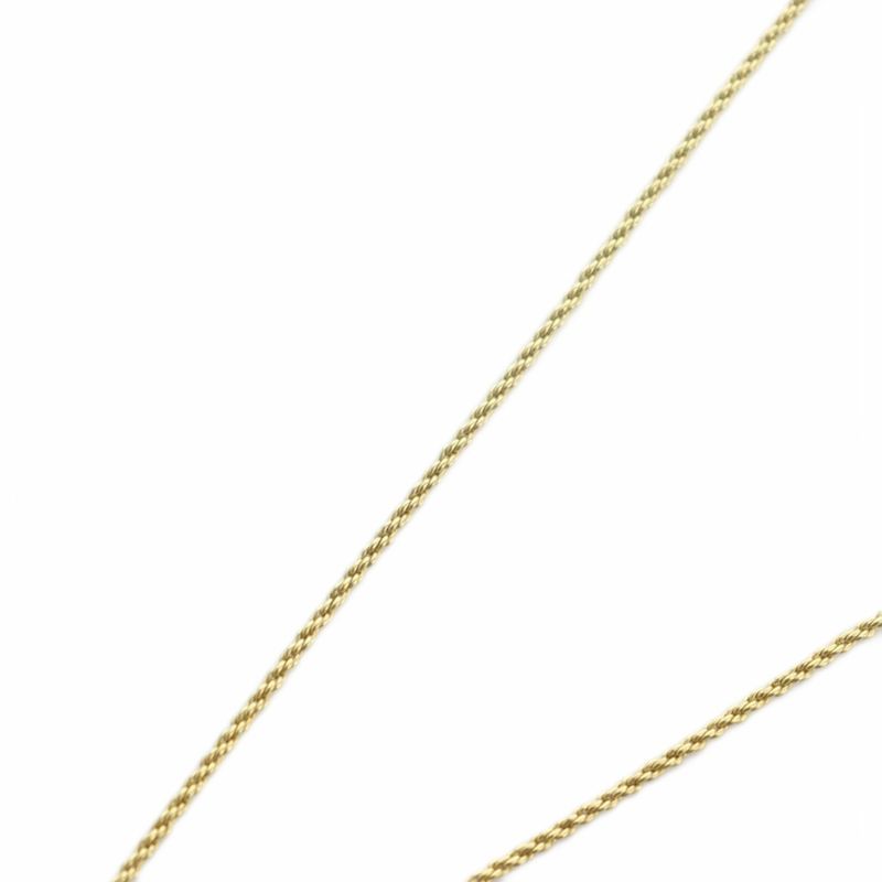 Christian DIOR Necklace Accessories Pendant Heart Logo Gold Color - GY11 MQ - OH