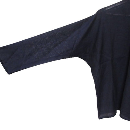 Christian Dior Vintage Stand Collar Long Sleeve Blouse Pullover Cut and Sewn