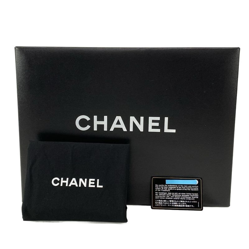 Chanel Shoulder Bag Wild Stitching/matelasse Black Flap Bag/chain Shoulder/matt