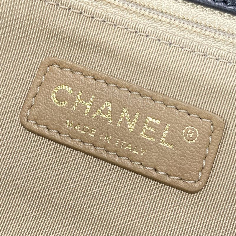 Chanel Shoulder Bag Wild Stitching/matelasse Black Flap Bag/chain Shoulder/matt