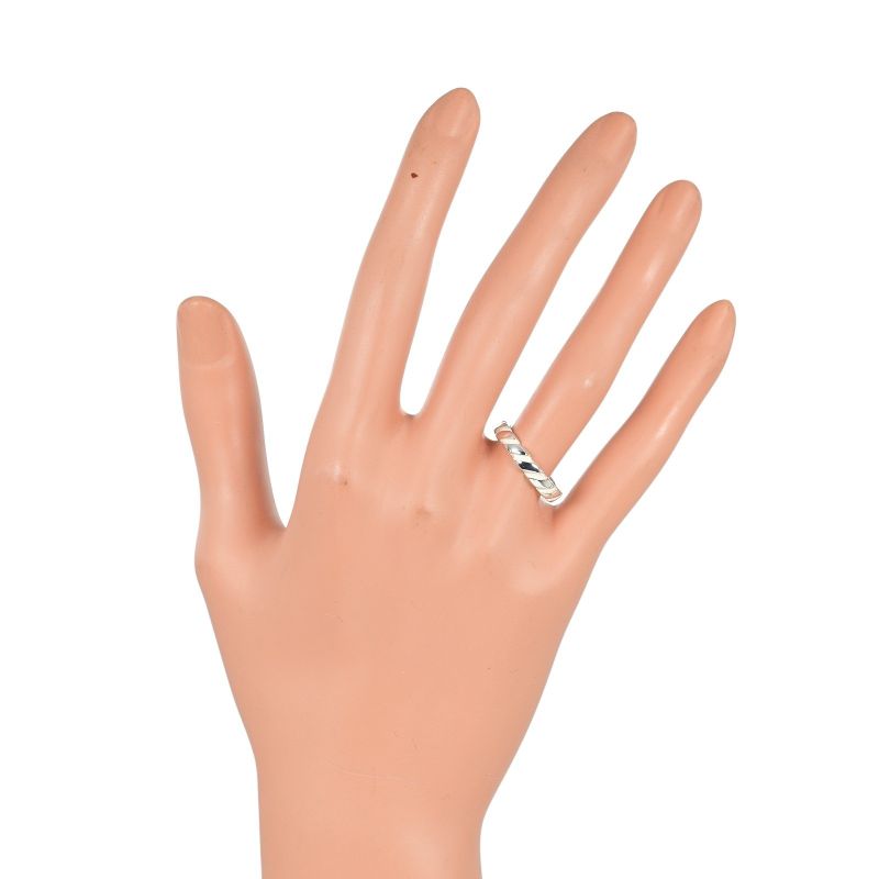 Tiffany & Co Twisted Vintage Silver 925 Size 10 Ladies' 3.1g Ring