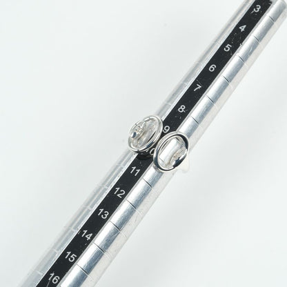 Hermes Nausicaa Silver 925 9.5 Ladies 5.4g Ring