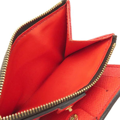 Louis Vuitton Bifold Wallet Portefeuille Lisa Monogram Canvas Grenade Gold