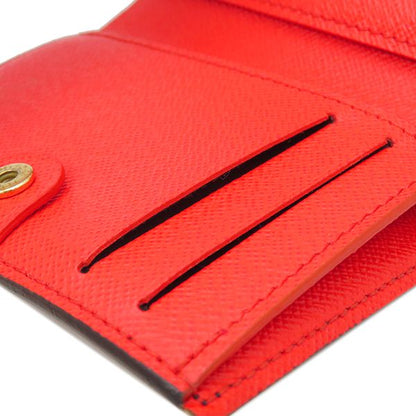 Louis Vuitton Bifold Wallet Portefeuille Lisa Monogram Canvas Grenade Gold