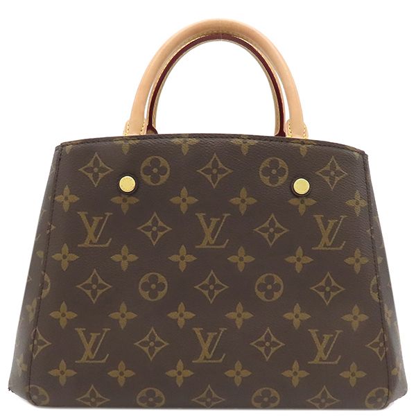 Louis Vuitton 2way Bag Montaigne BB Monogram Canvas Monogram Gold Hardware