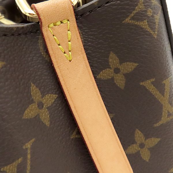 Louis Vuitton 2way Bag Montaigne BB Monogram Canvas Monogram Gold Hardware