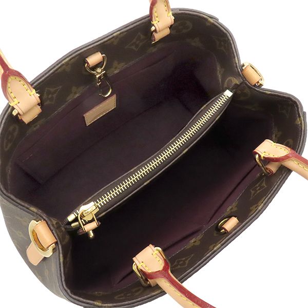 Louis Vuitton 2way Bag Montaigne BB Monogram Canvas Monogram Gold Hardware