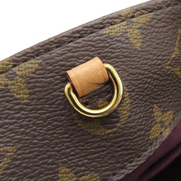 Louis Vuitton 2way Bag Montaigne BB Monogram Canvas Monogram Gold Hardware