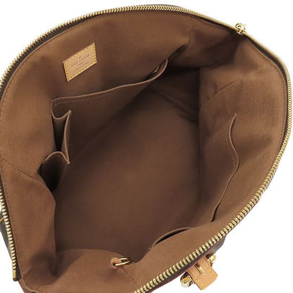 Louis Vuitton Handbag Tivoli GM Monogram Canvas Monogram Gold Hardware Brown