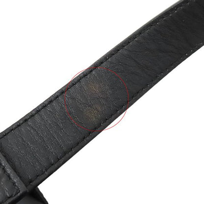 Gucci Shoulder Bag GG Marmont Ally Leather Black Gold Hardware Black Tote Bag