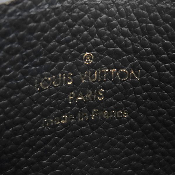 Louis Vuitton Card Case Porte Carte Surple Monogram Empreinte Black Gold