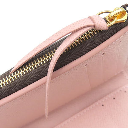 Louis Vuitton Trifold Wallet Portefeuille Victorine Monogram Canvas Rose