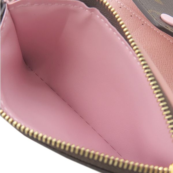 Louis Vuitton Trifold Wallet Portefeuille Victorine Monogram Canvas Rose