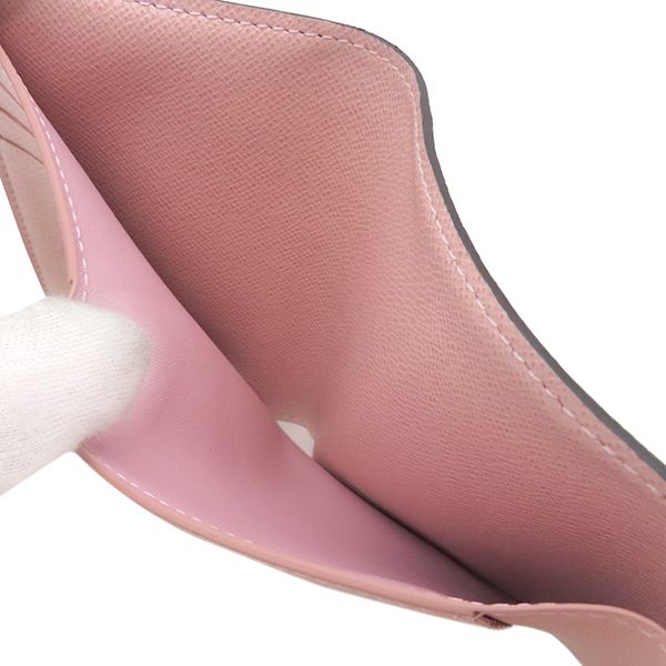 Louis Vuitton Trifold Wallet Portefeuille Victorine Monogram Canvas Rose