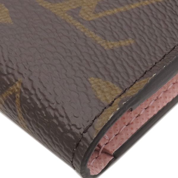 Louis Vuitton Trifold Wallet Portefeuille Victorine Monogram Canvas Rose