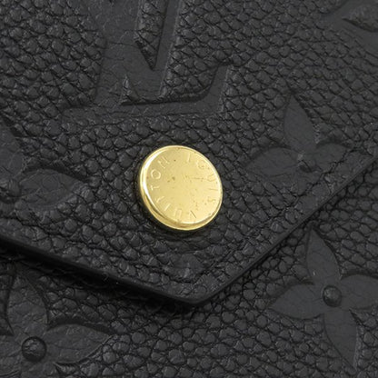 Louis Vuitton Trifold Wallet Portefeuille Zoë Monogram Empreinte Noir Black