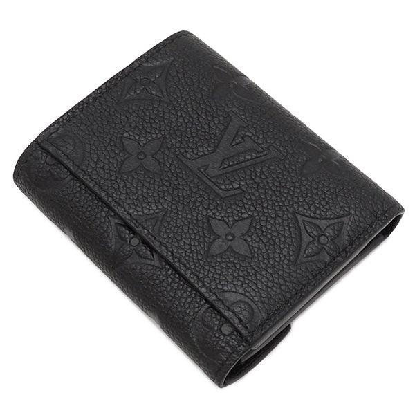 Louis Vuitton Trifold Wallet Portefeuille Zoë Monogram Empreinte Noir Black