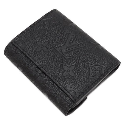 Louis Vuitton Trifold Wallet Portefeuille Zoë Monogram Empreinte Noir Black