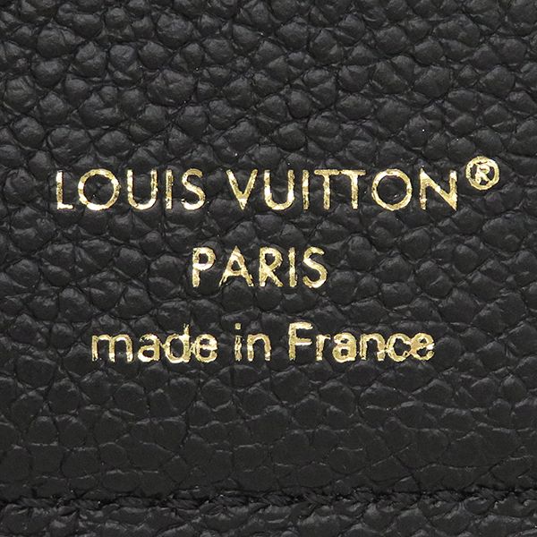 Louis Vuitton Trifold Wallet Portefeuille Zoë Monogram Empreinte Noir Black