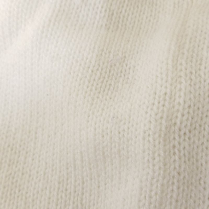 Dior/christian Dior Long Sleeve Sweater Size 46I Women's - White Light Pink And