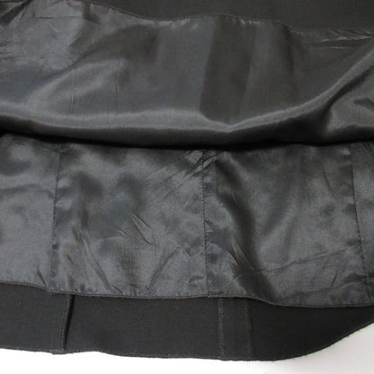 Celine Sleeveless Knee Length Midi Length Belted Flared Dress Black Women Used