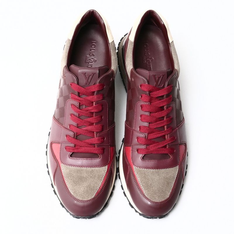 Louis Vuitton Runaway Damier Sneakers Size 9.5 Shoes Made In Italy 20251119