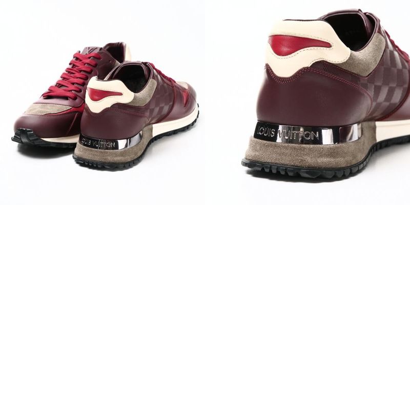 Louis Vuitton Runaway Damier Sneakers Size 9.5 Shoes Made In Italy 20251119
