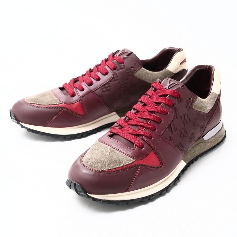 Louis Vuitton Runaway Damier Sneakers Size 9.5 Shoes Made In Italy 20251119