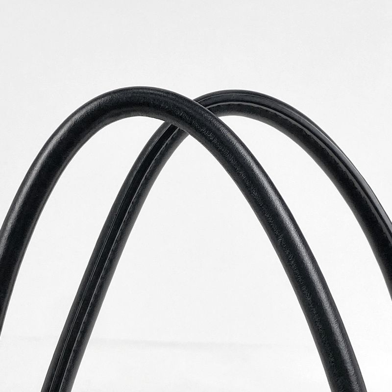 Prada Logo Jacquard Tote Shoulder Bag Tote Canvas Nero (black) Women