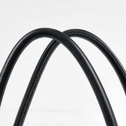 Prada Logo Jacquard Tote Shoulder Bag Tote Canvas Nero (black) Women