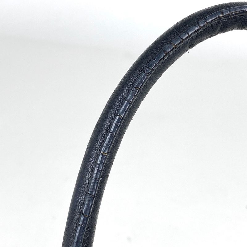 Prada Logo Plate Handbag Woven Handbag Nylon Nero (black) Bn1653 Women