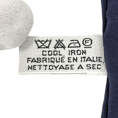 Chanel Scarf Women's Brand Cambon Matelasse Silk Navy Yellow Red Bijoux Chain