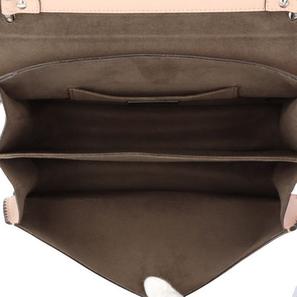 Fendi Canai Shoulder Bag Leather 8bt283 Pink Ladies Fendi Preowned Fendi