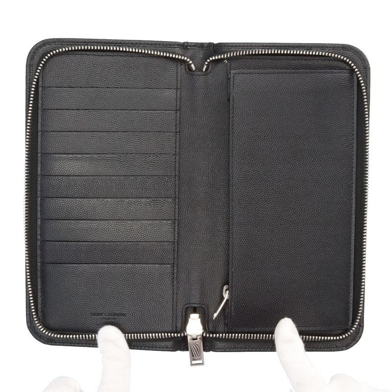 Saint Laurent Long Wallet Leather 328558 Men's Saint Laurent Preowned Saint