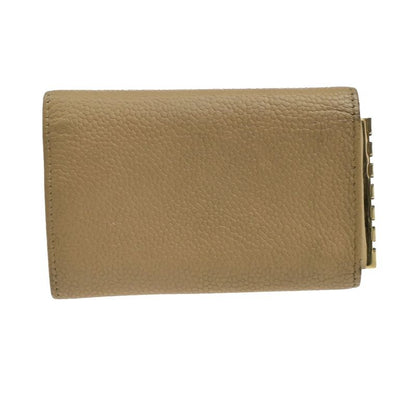 Chanel Coco Mark Caviar Skin 6-ring Key Case Beige 08bs072