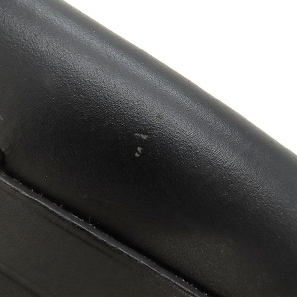 Hermes Shoulder Bag Herbag Her Bag TPM Leather Toile Officier Black Silver