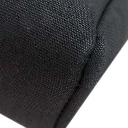 Hermes Shoulder Bag Herbag Her Bag TPM Leather Toile Officier Black Silver