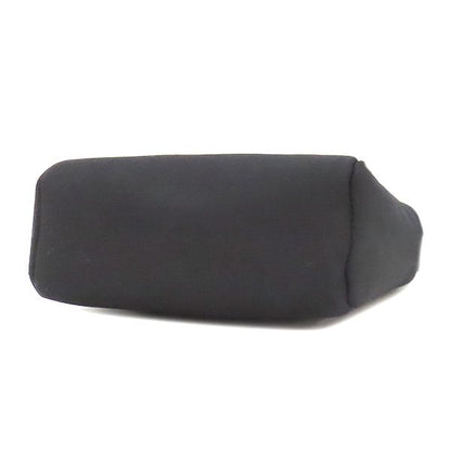 Hermes Shoulder Bag Herbag Her Bag TPM Leather Toile Officier Black Silver