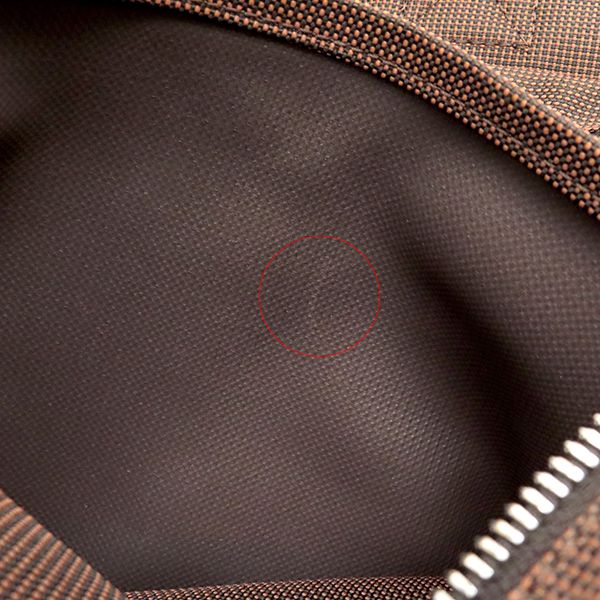 Hermes Tote Bag Her Line PM Canvas Brown Silver Hardware Brown