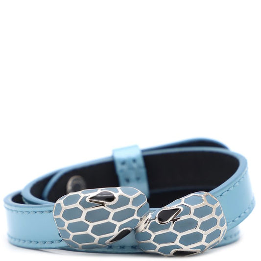 Bvlgari Bvlgari Bracelet Serpenti Forever Leather Bracelet Leather Metal Light