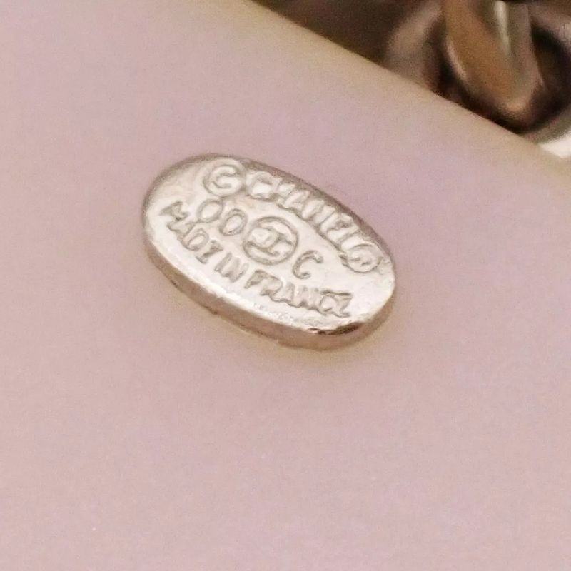 Chanel Logo Charm Key Folder Pink Acrylic 05bs067