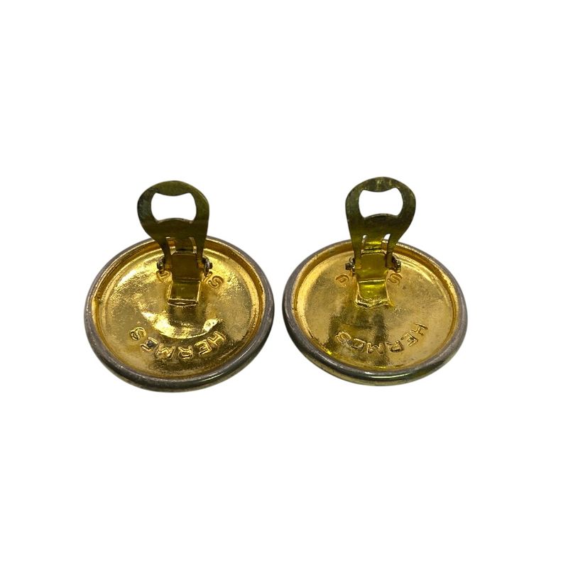 Hermes Earring Gold Ladies