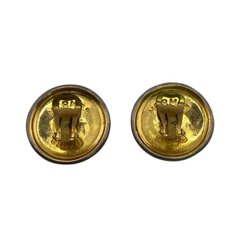 Hermes Earring Gold Ladies