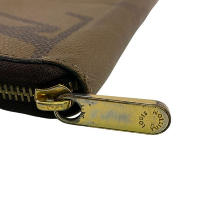 Louis Vuitton M69353 Zippy Wallet Long Wallet Brown Ladies