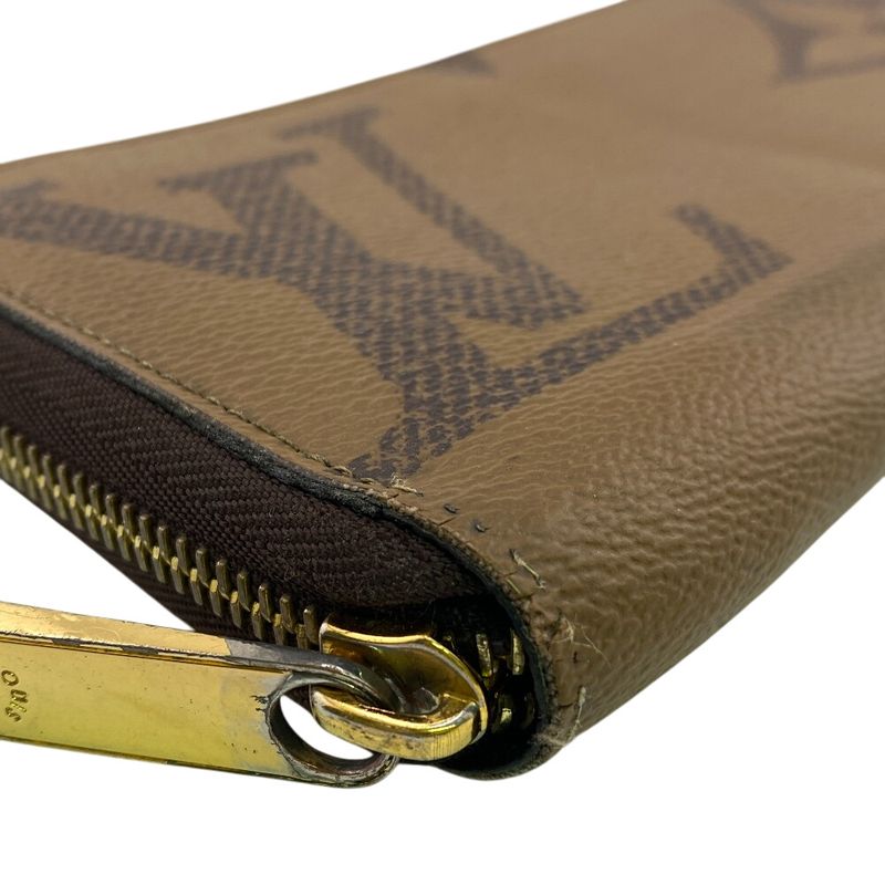 Louis Vuitton M69353 Zippy Wallet Long Wallet Brown Ladies