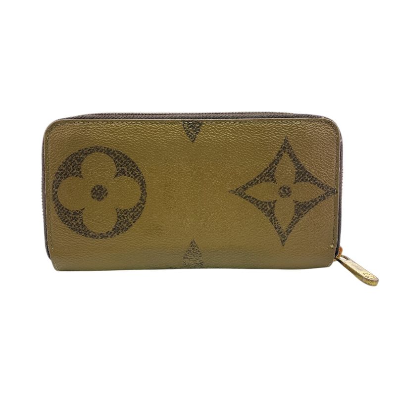 Louis Vuitton M69353 Zippy Wallet Long Wallet Brown Ladies