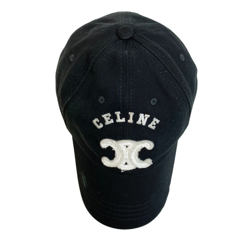 Celine Triomphe Cap White Women